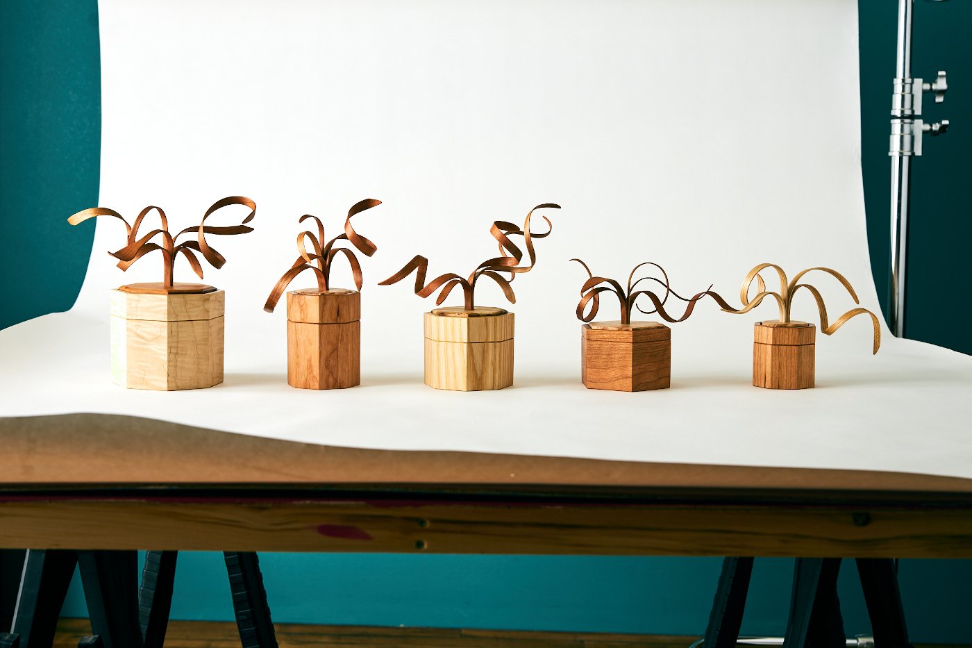 Spiral Sprout Box — Philadelphia Furniture Workshop